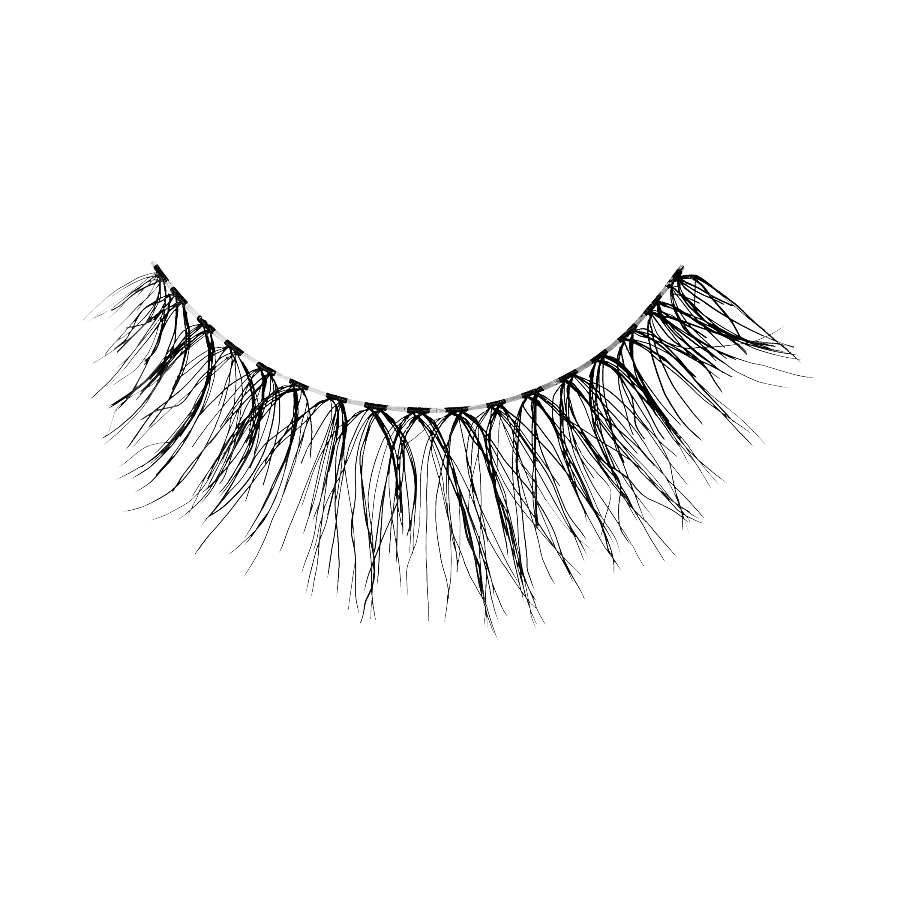 KISS So Natural False Eyelashes, ‘Fluffy Natural’, 10mm-12mm, Medium Volume, 5 Pairs