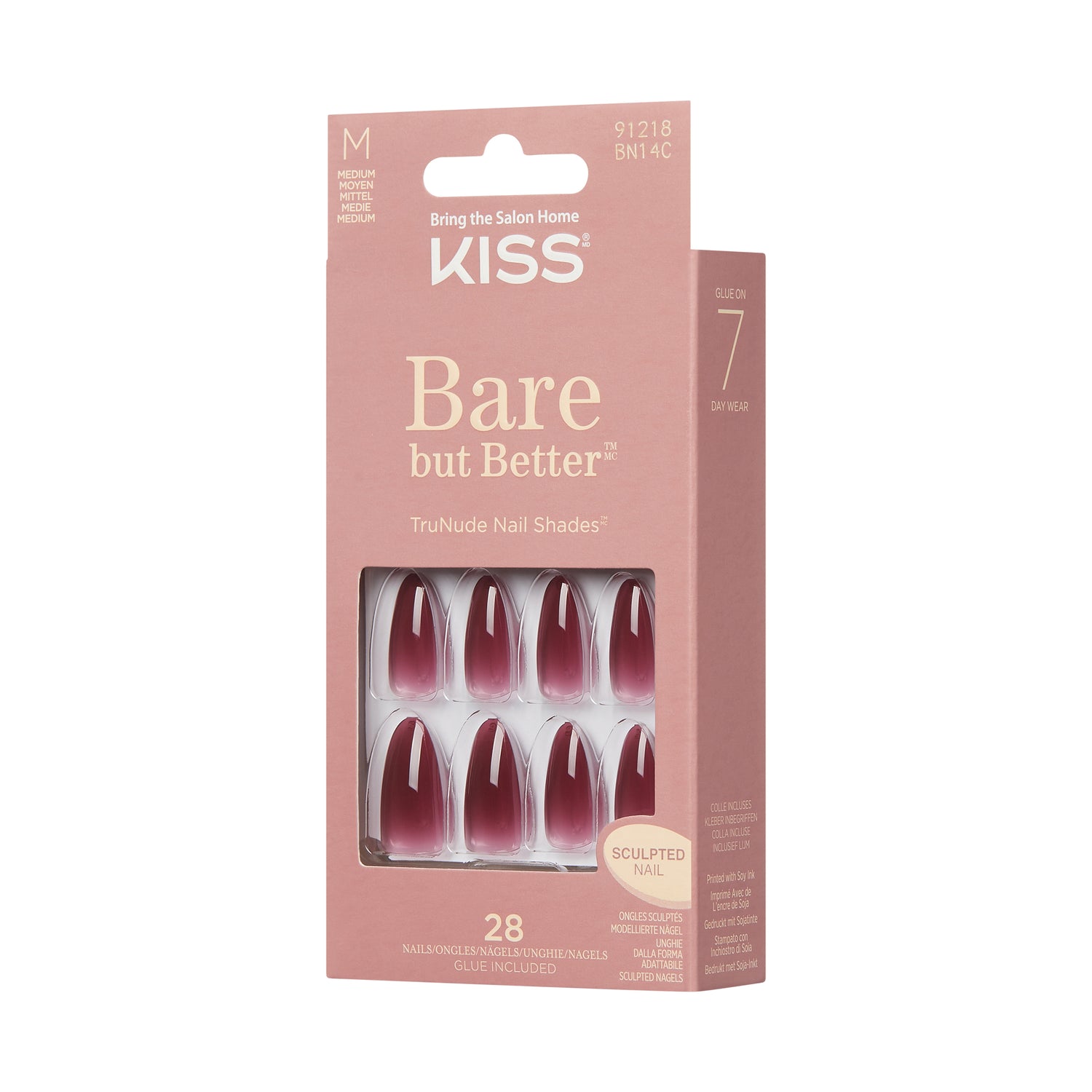 KISS Bare-But-Better Nägel - Chemistry