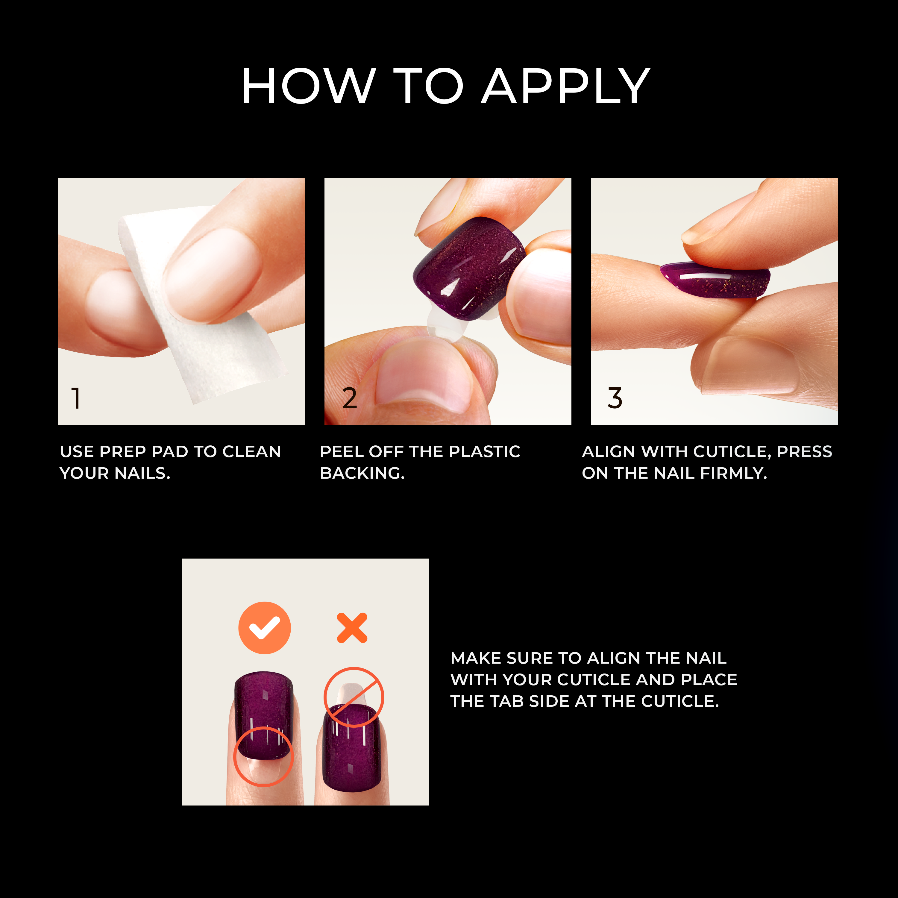 colorFX by imPRESS Press On Nails - Rebel