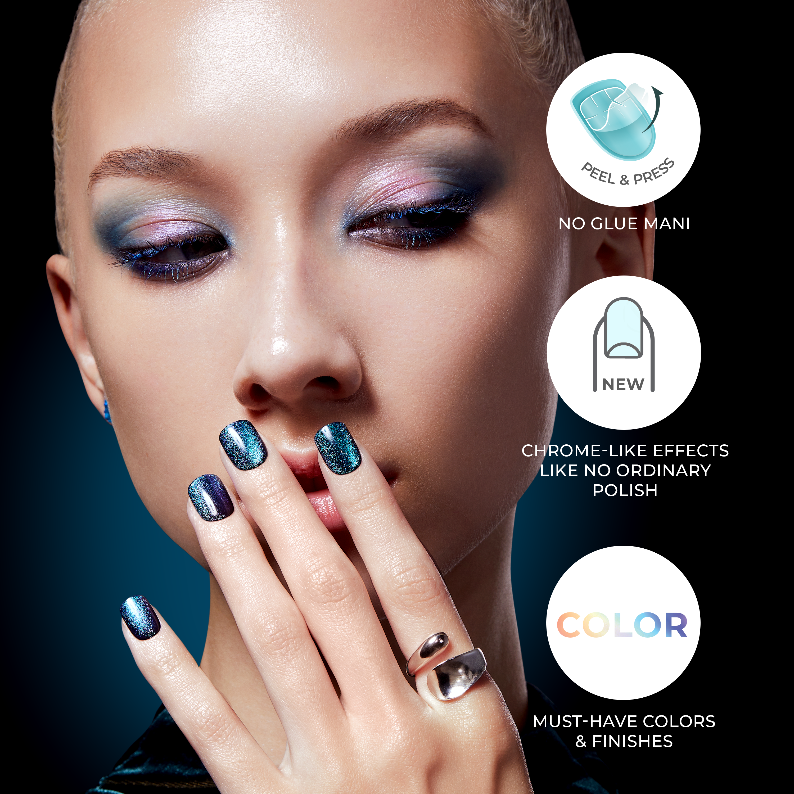 colorFX by imPRESS Press On Nails - Rebel