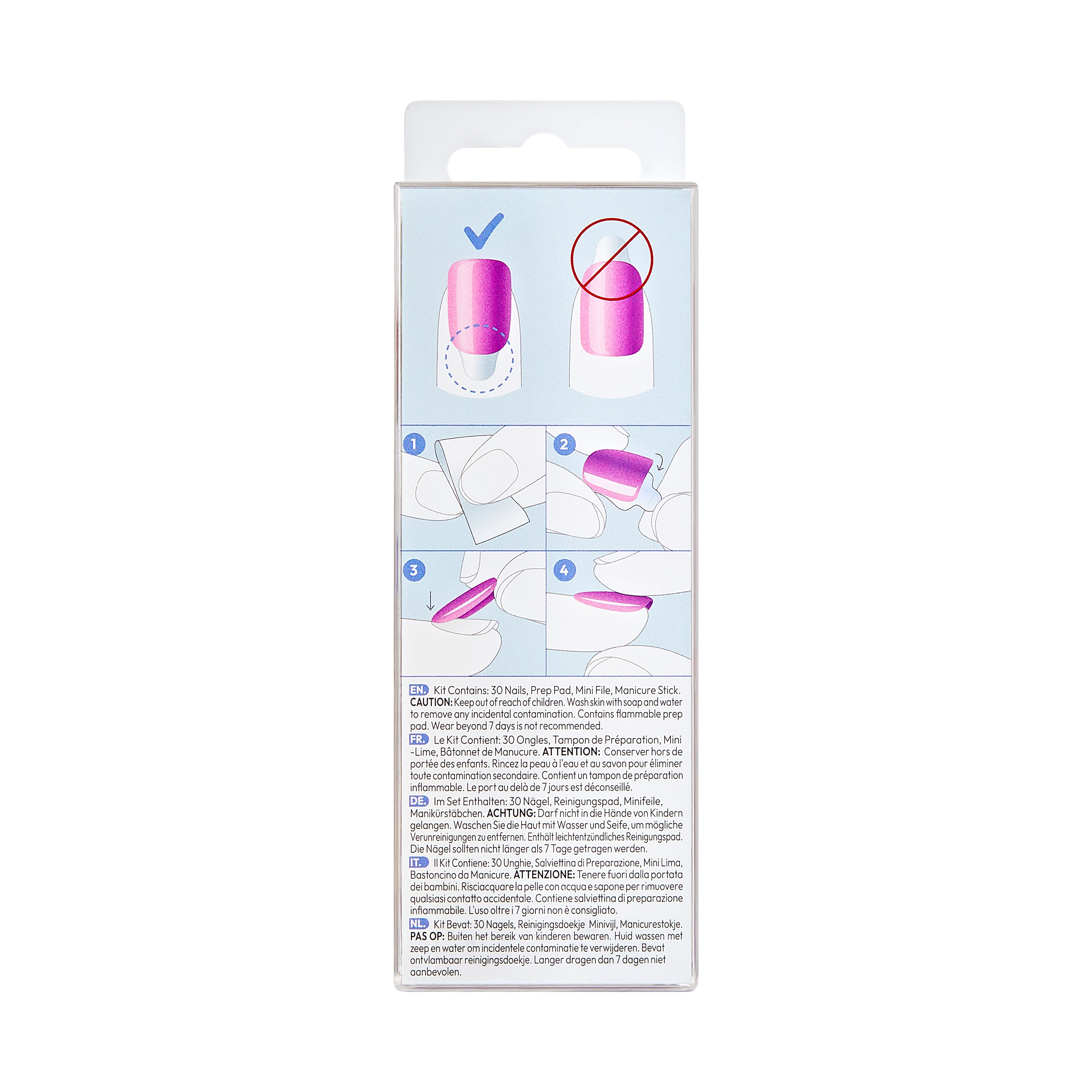colorFX by imPRESS Press On Nails - Levels