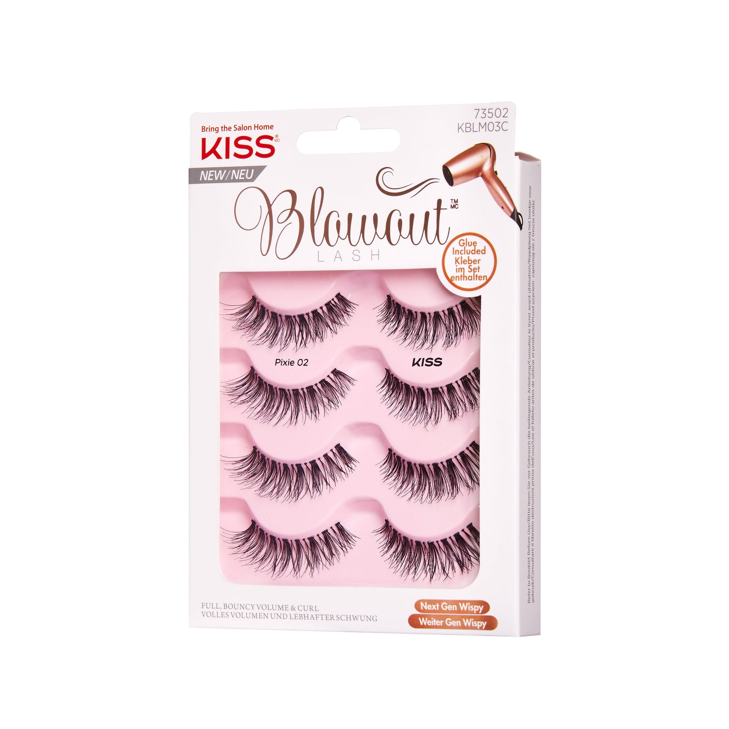KISS Blowout Lash Multi Pack - Pixie