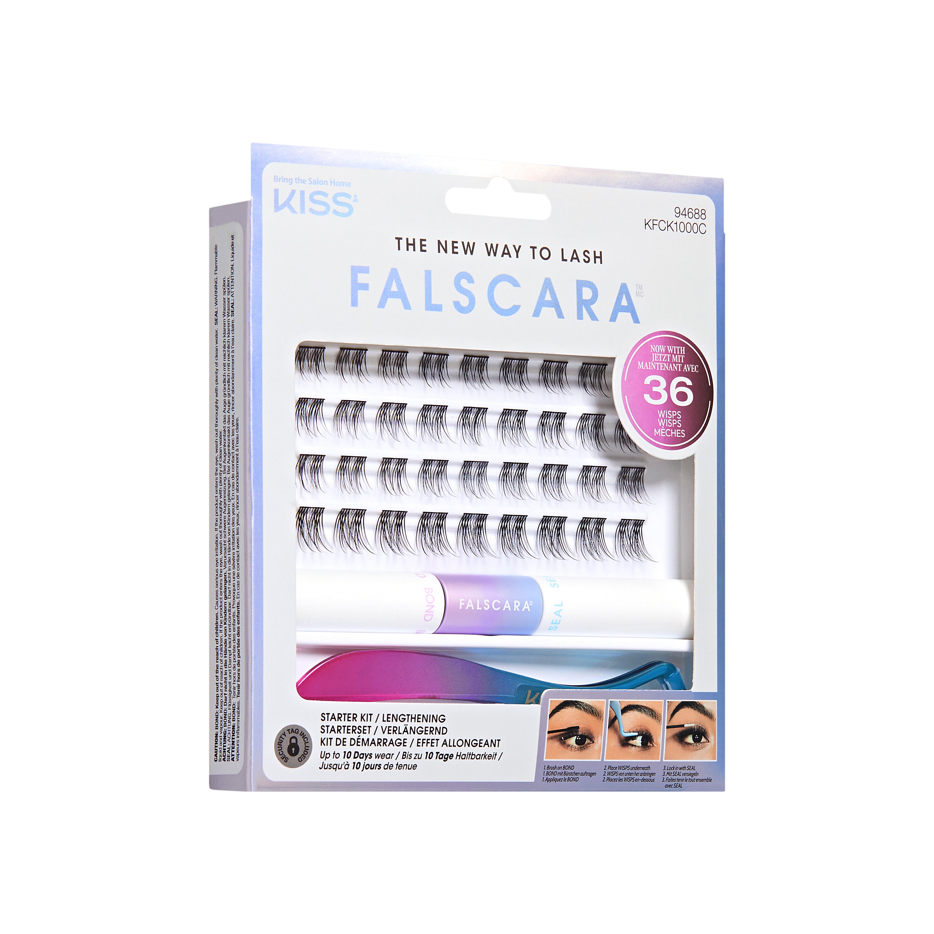 FALSCARA Starter Kit - 36 Verlängernde Wisps