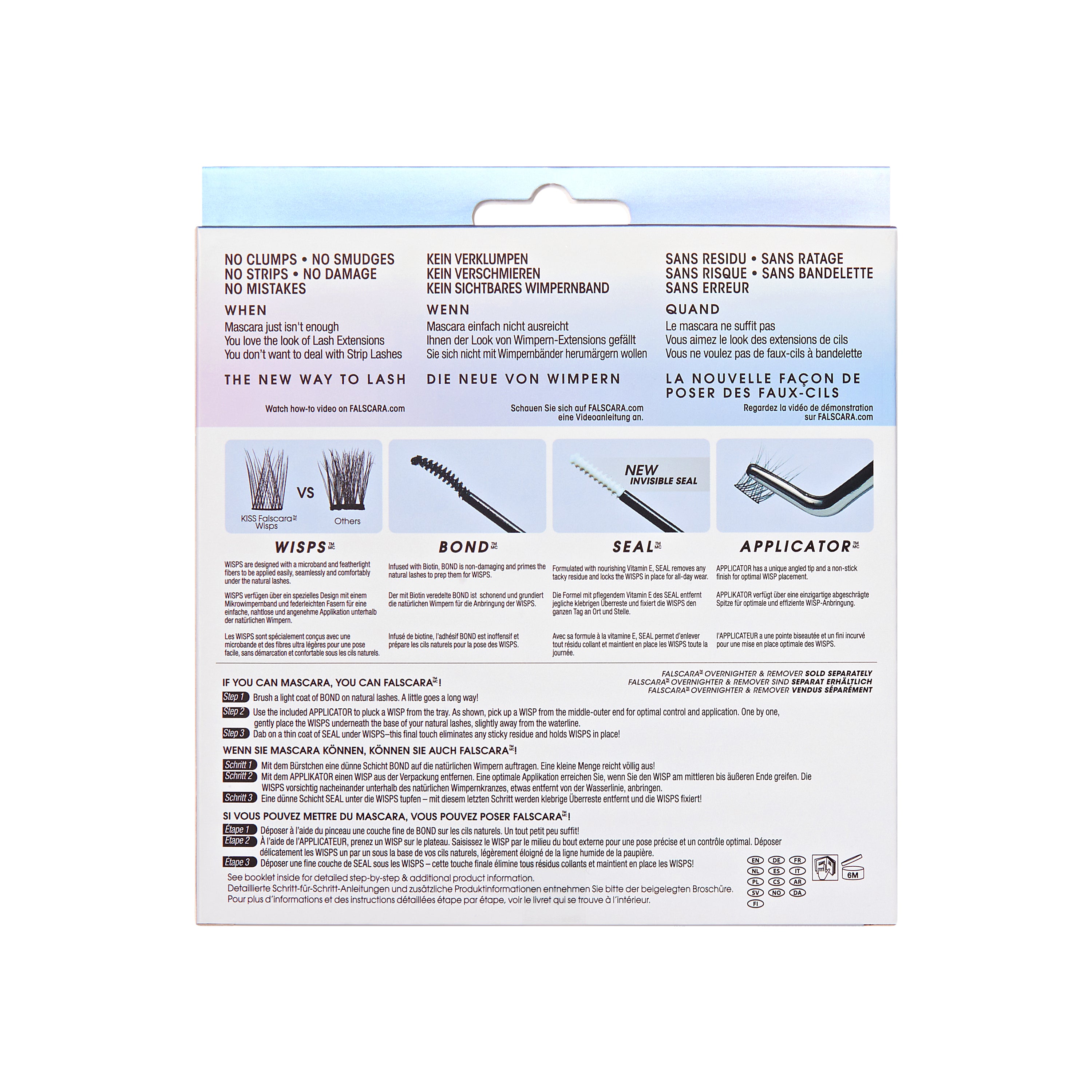 FALSCARA Starter Kit - 36 Verlängernde Wisps
