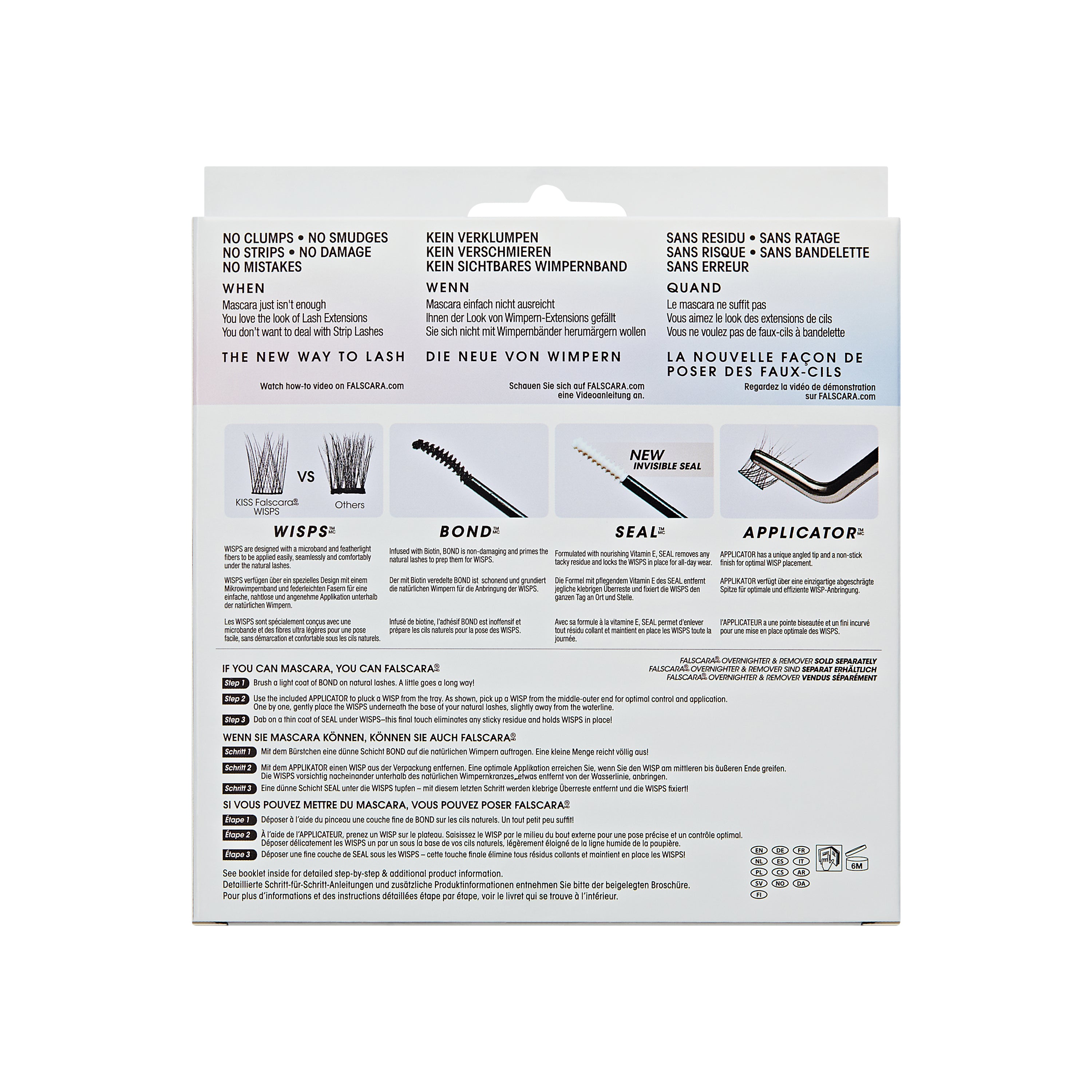 FALSCARA Clear Band Starter Kit – 36 Wisps