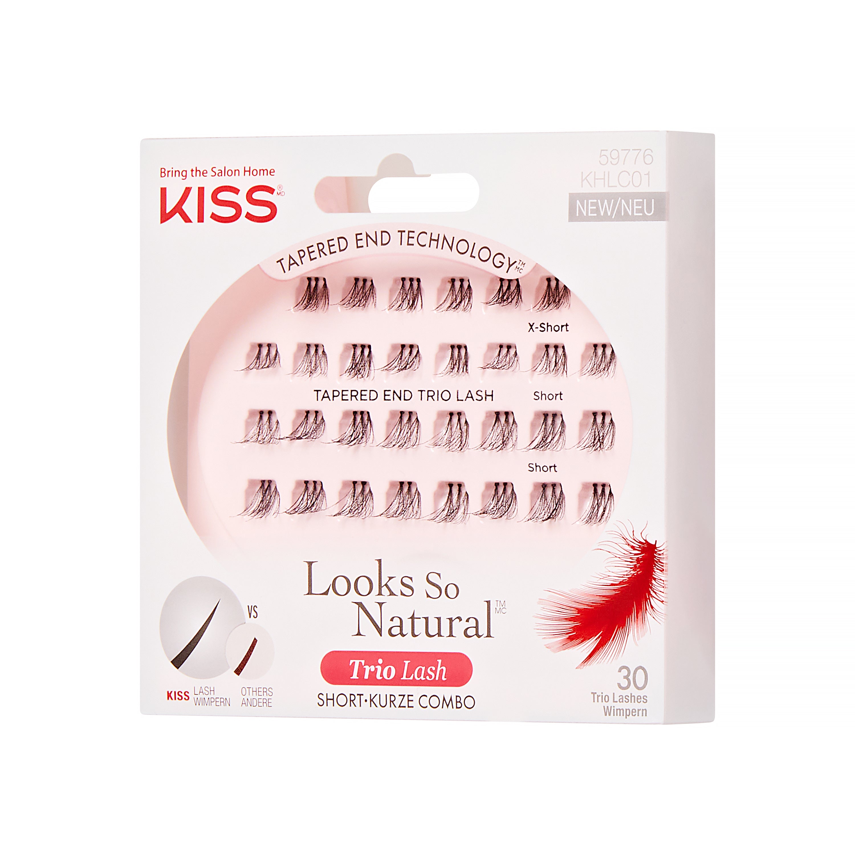 KISS Looks So Natural Trio Lashes
