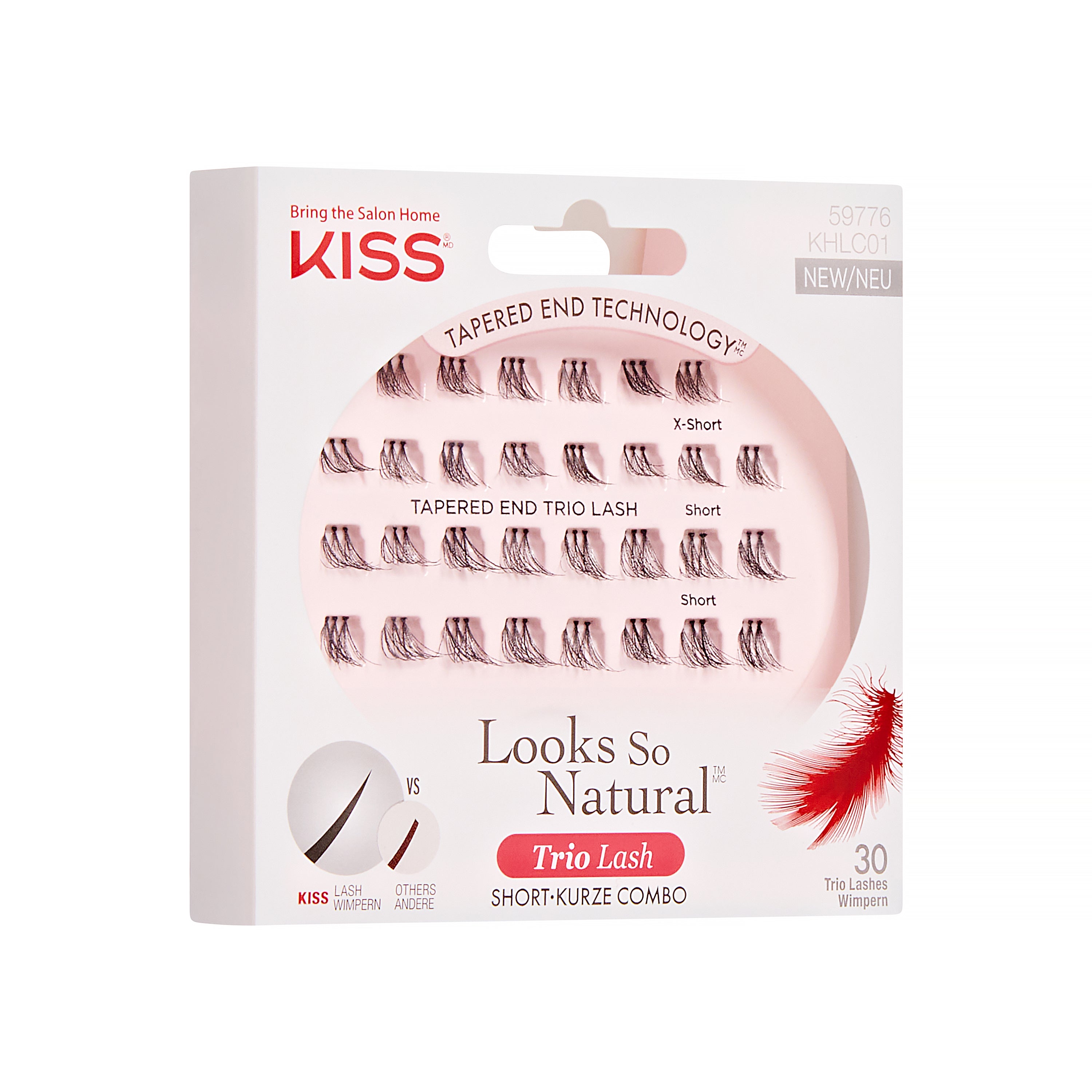 KISS Looks So Natural Trio Lashes