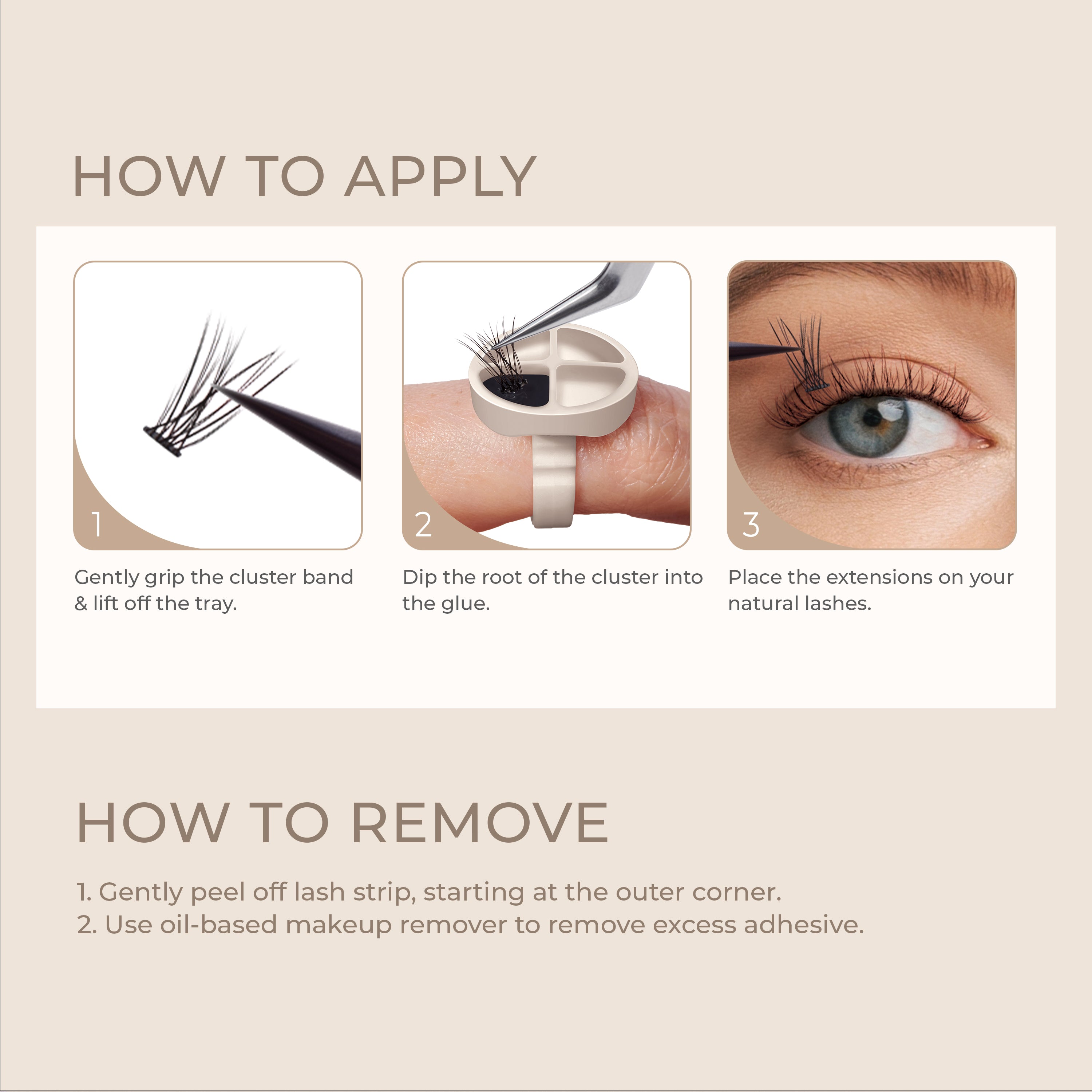 KISS Lash Atelier Individuelle Wimpernverlängerung - Design Kit – Natural