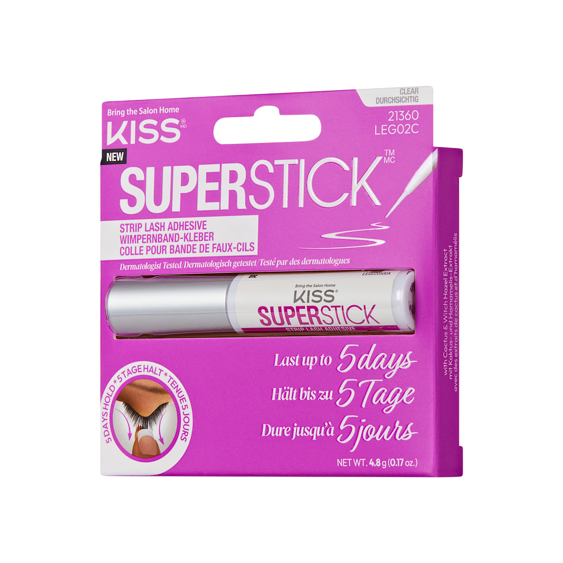 KISS Super Stick Strip Lash Adhesive - Clear