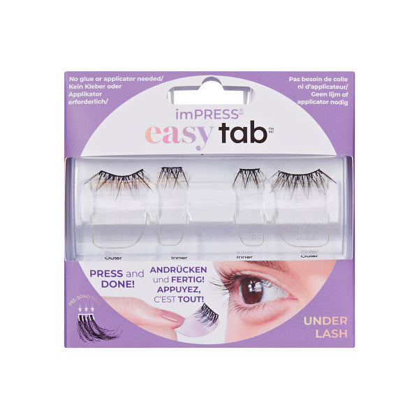 imPRESS Falsies Easy Tab Self Adhesive Eyelashes – Classy Natural