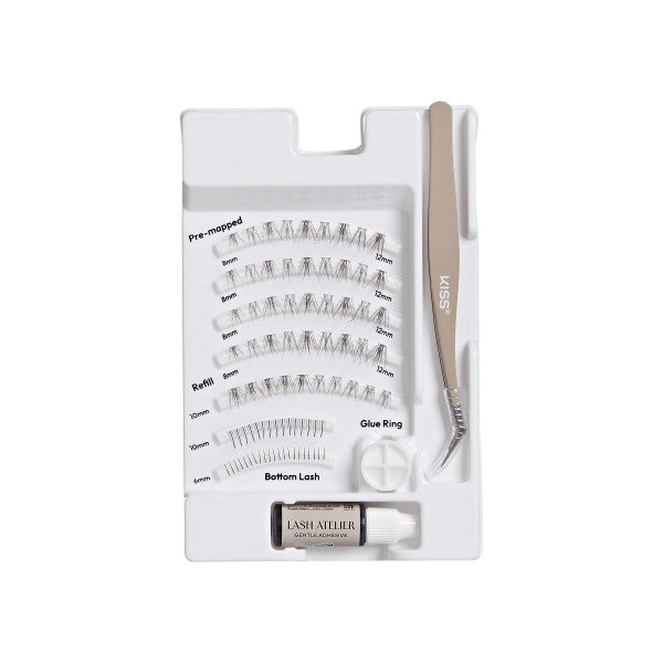 KISS Lash Atelier Individuelle Wimpernverlängerung - Design Kit – Natural