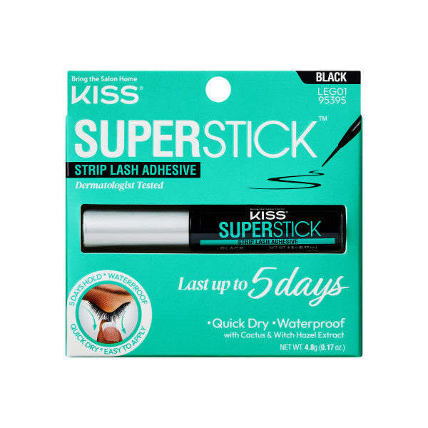 KISS Super Stick Strip Lash Adhesive - Black