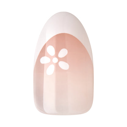 imPRESS Modern French Tip Press On Nails, &