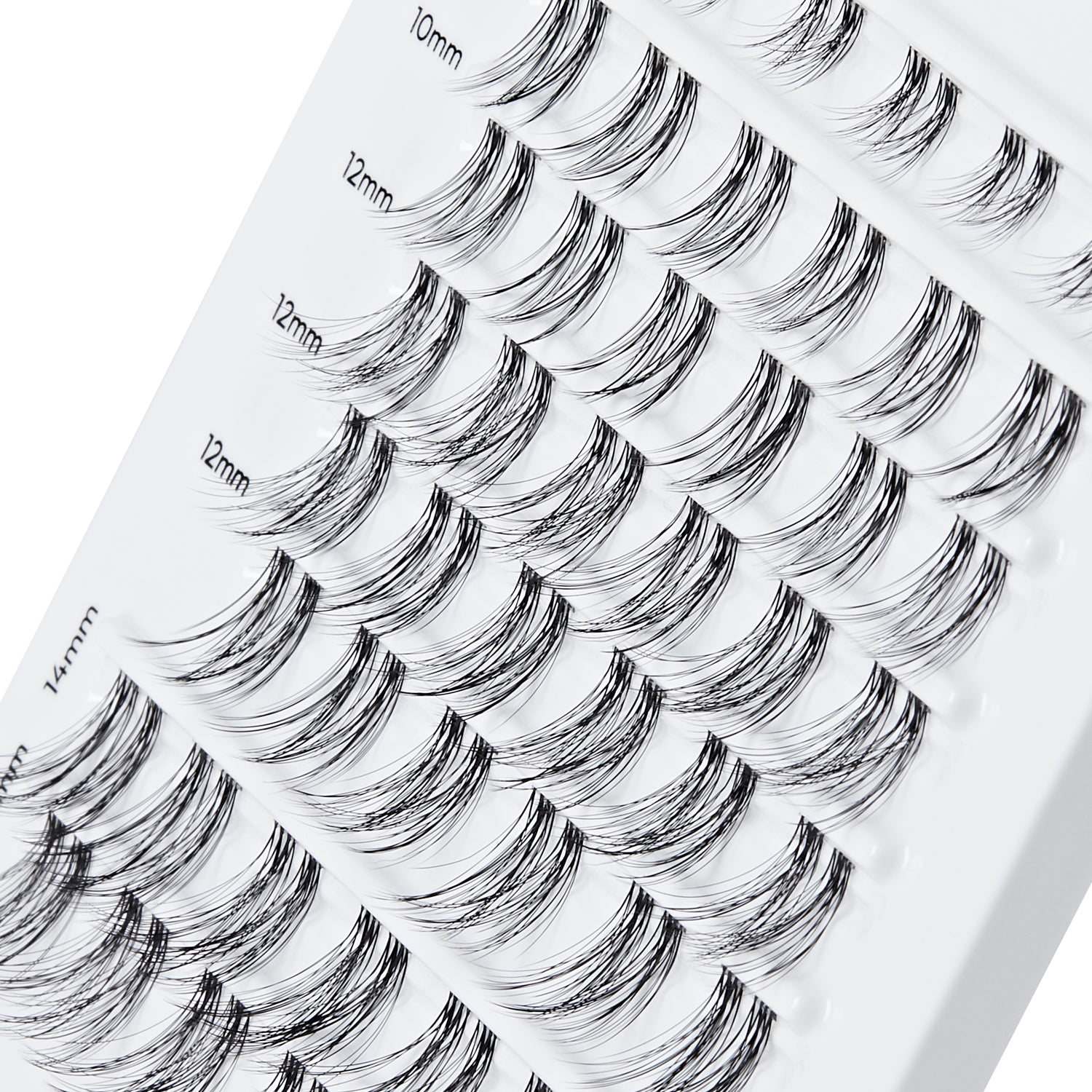 KISS FALSCARA Multipack False Eyelashes Lash Extensions, Soft Wispy, 50 Lash Clusters (Copy)