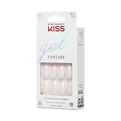 Kiss Gel Fantasy Press On Nails, &