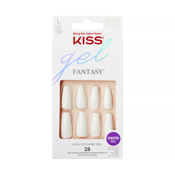KISS Gel Fantasy Sculpted Nails- True Color