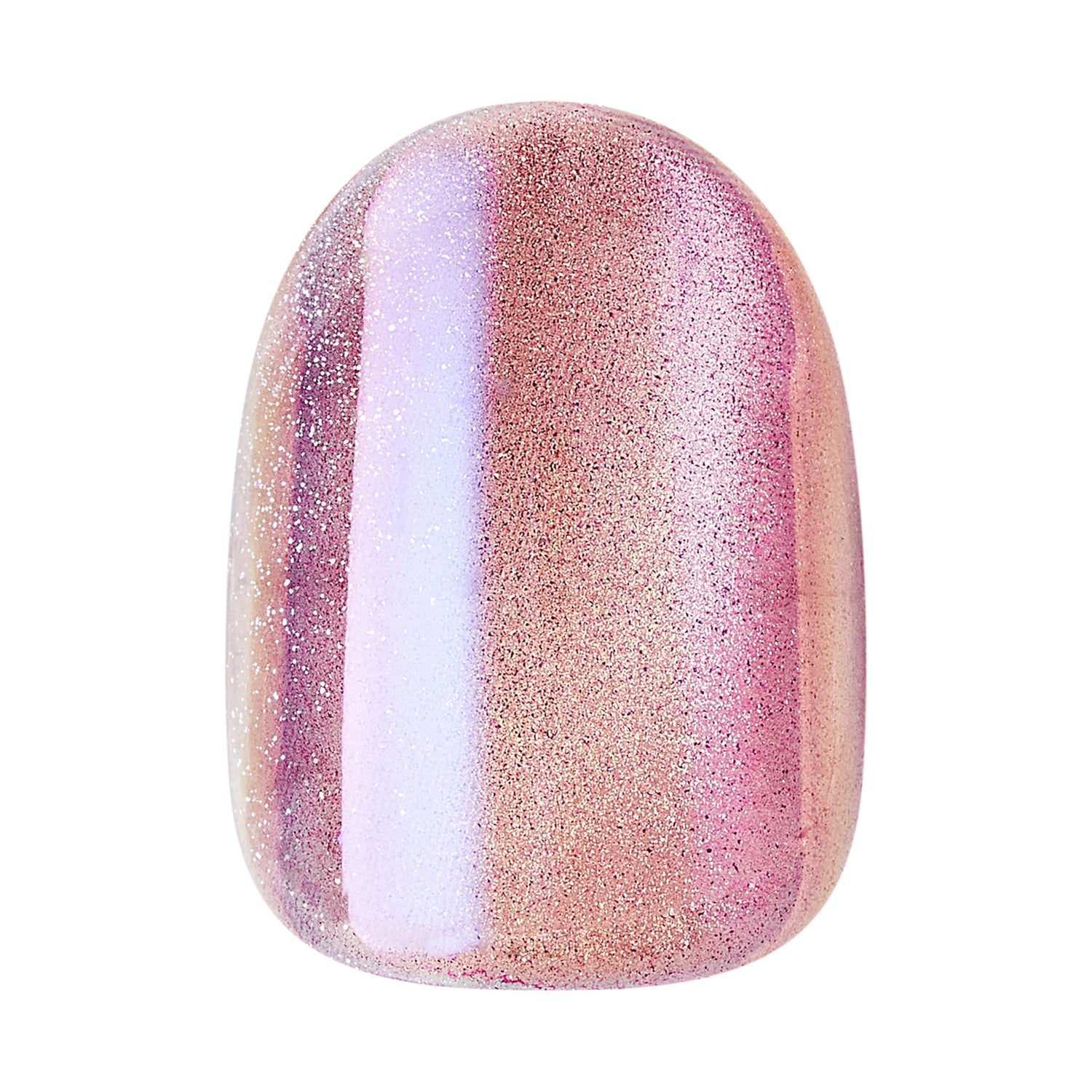 KISS colorFX by imPRESS Press On Nails , ‘Starry’, Pink, Short Oval, 30 Count