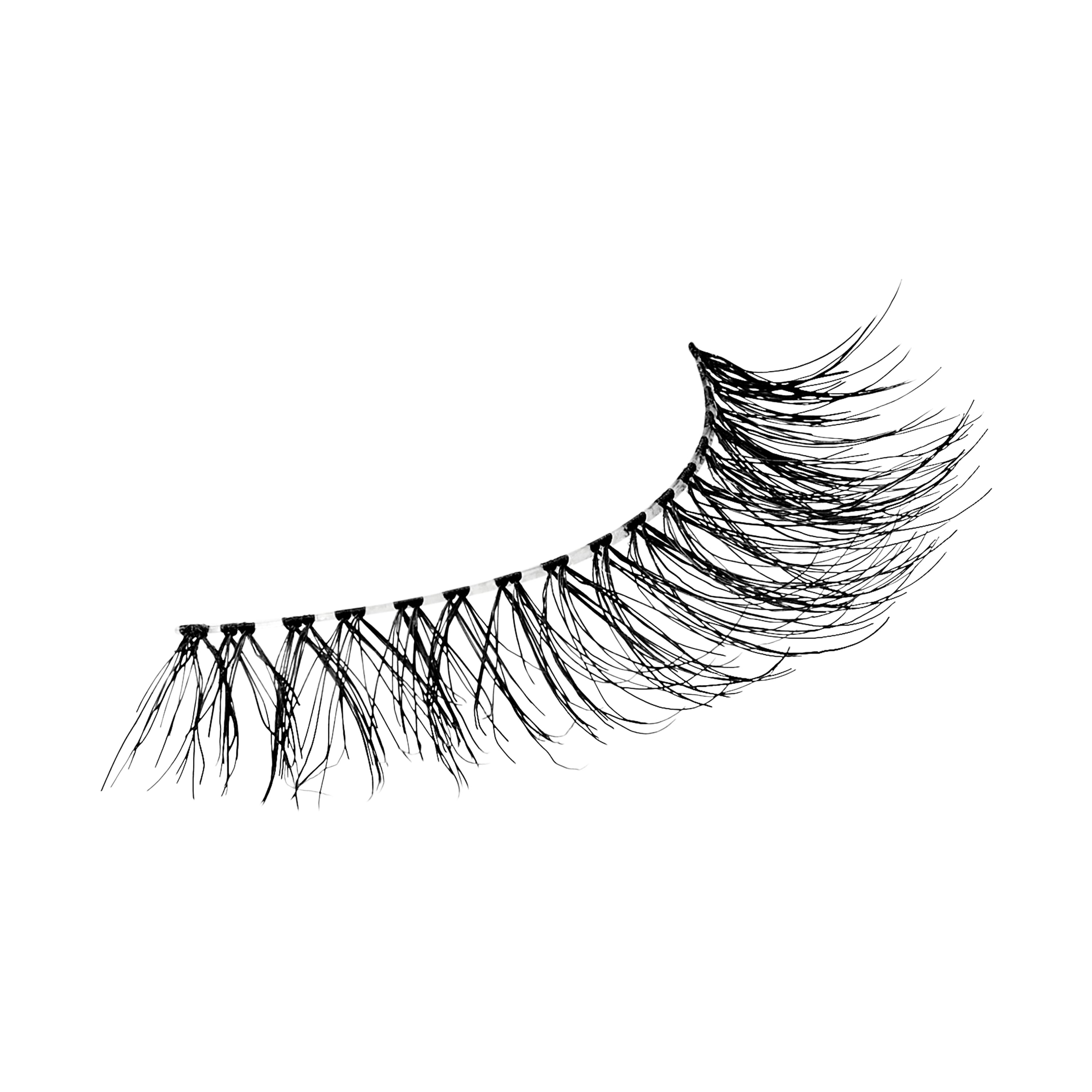 KISS So Natural False Eyelashes, ‘Fluffy Natural’, 10mm-12mm, Medium Volume, 5 Pairs