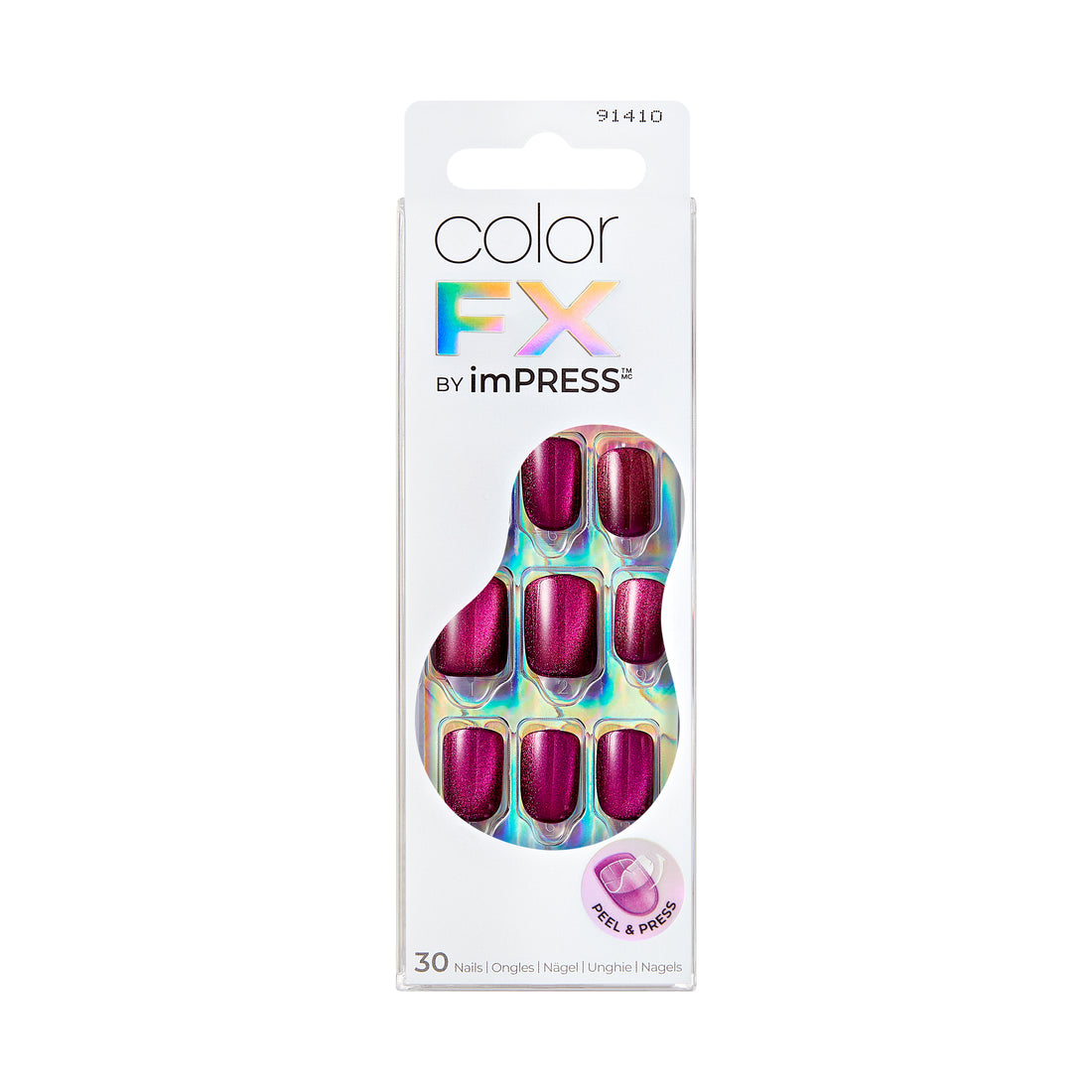 colorFX by imPRESS Press-On Nägel – Levels  