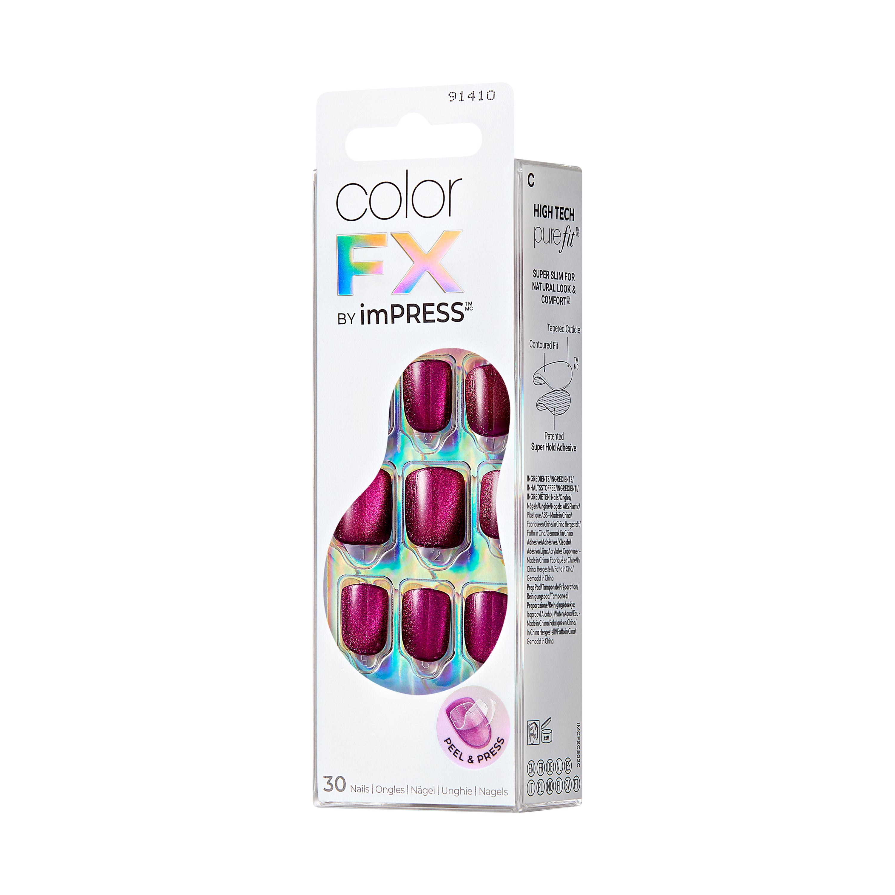 colorFX by imPRESS Press On Nails - Levels