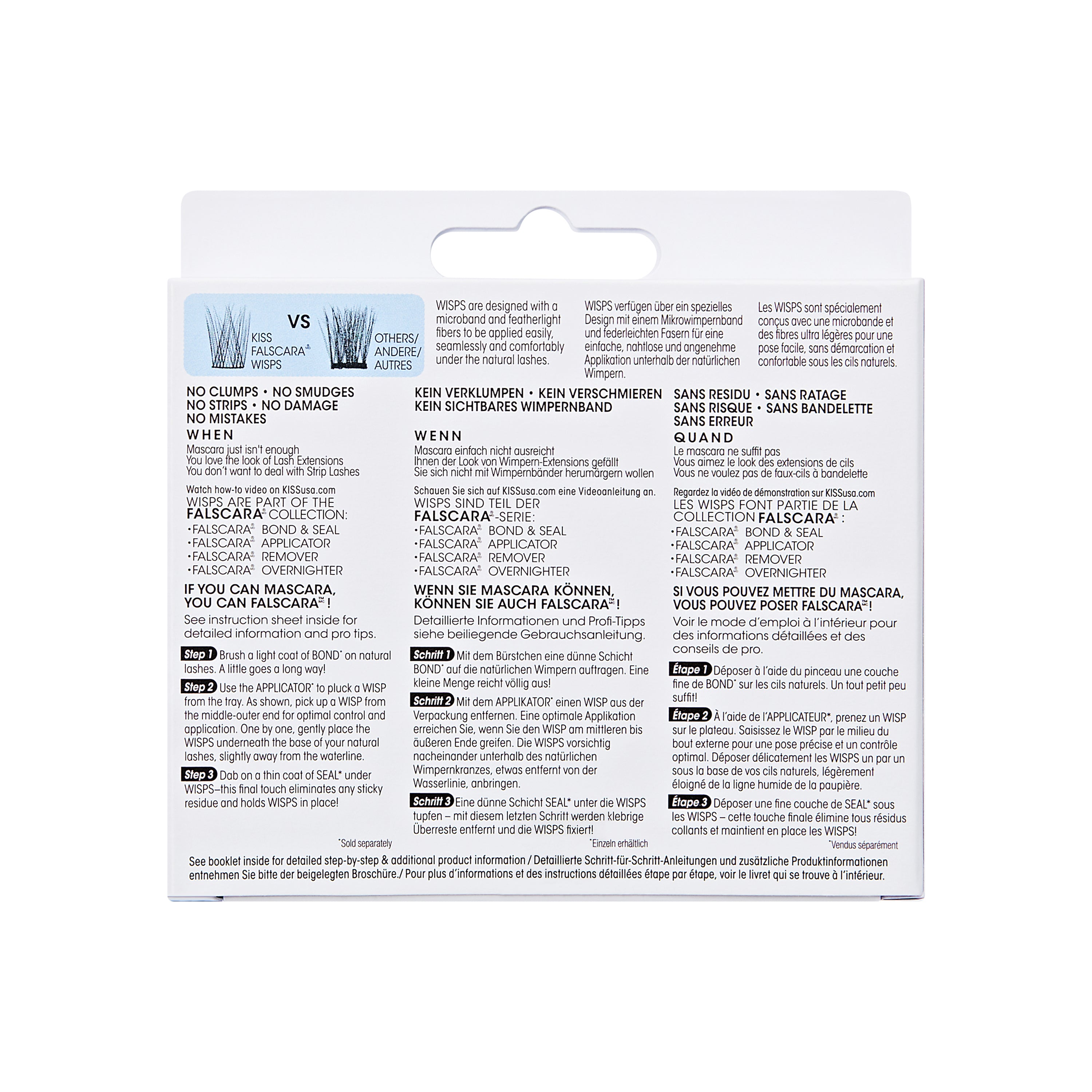 FALSCARA Wisps Multipack - 30 Verlängernde Wisps