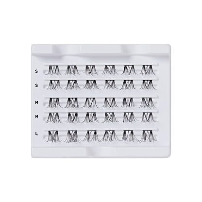FALSCARA Wisps Multipack – 30 Natürliche verlängernde Wisps