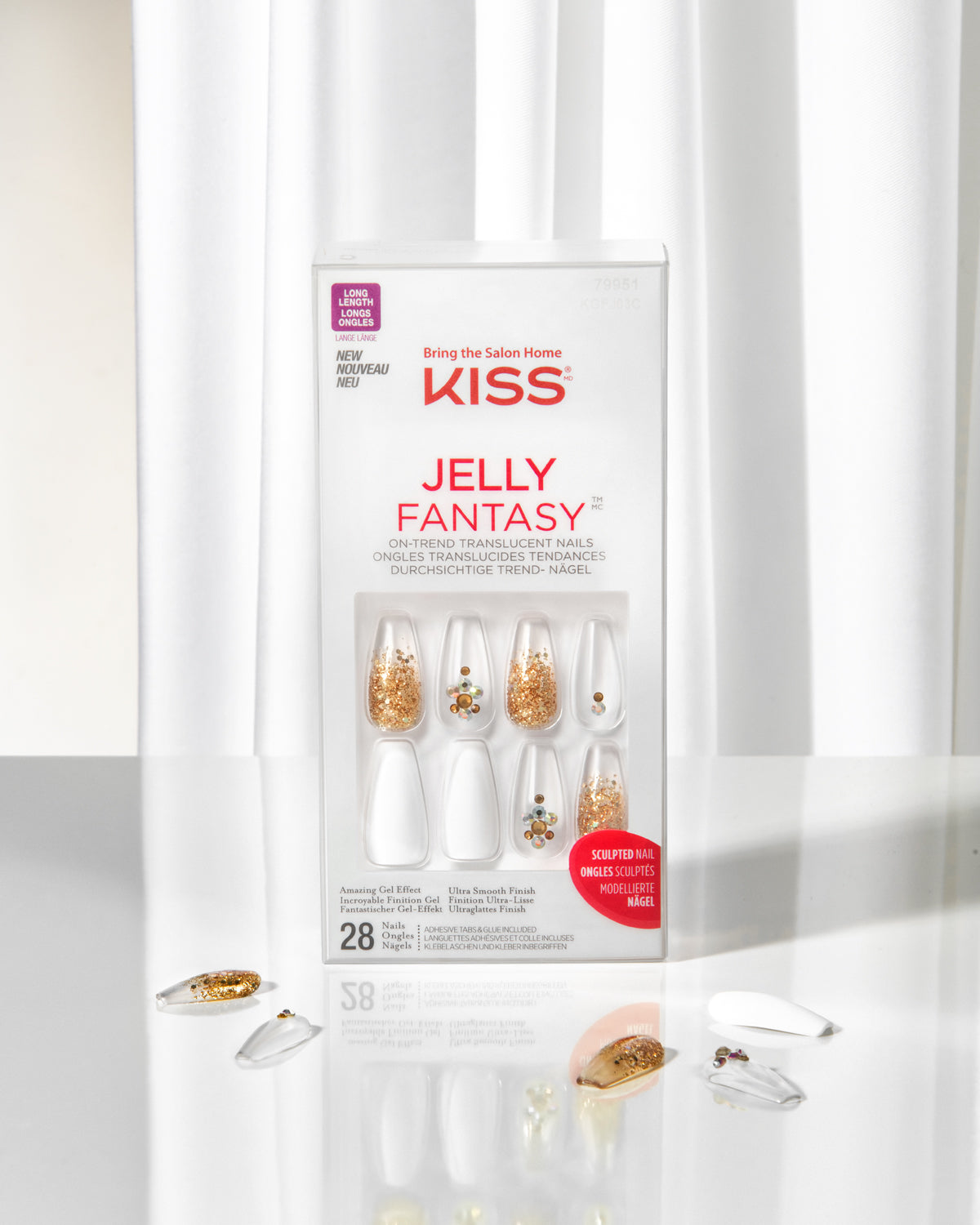 KISS Jelly Fantasy Nails - Jelly Pop