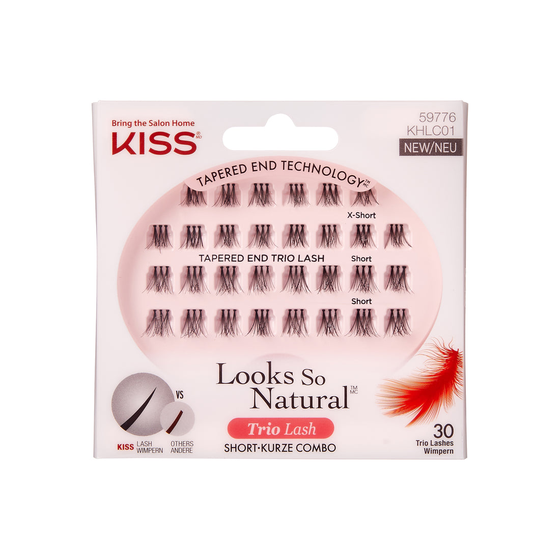 KISS Looks So Natural Trio Lashes