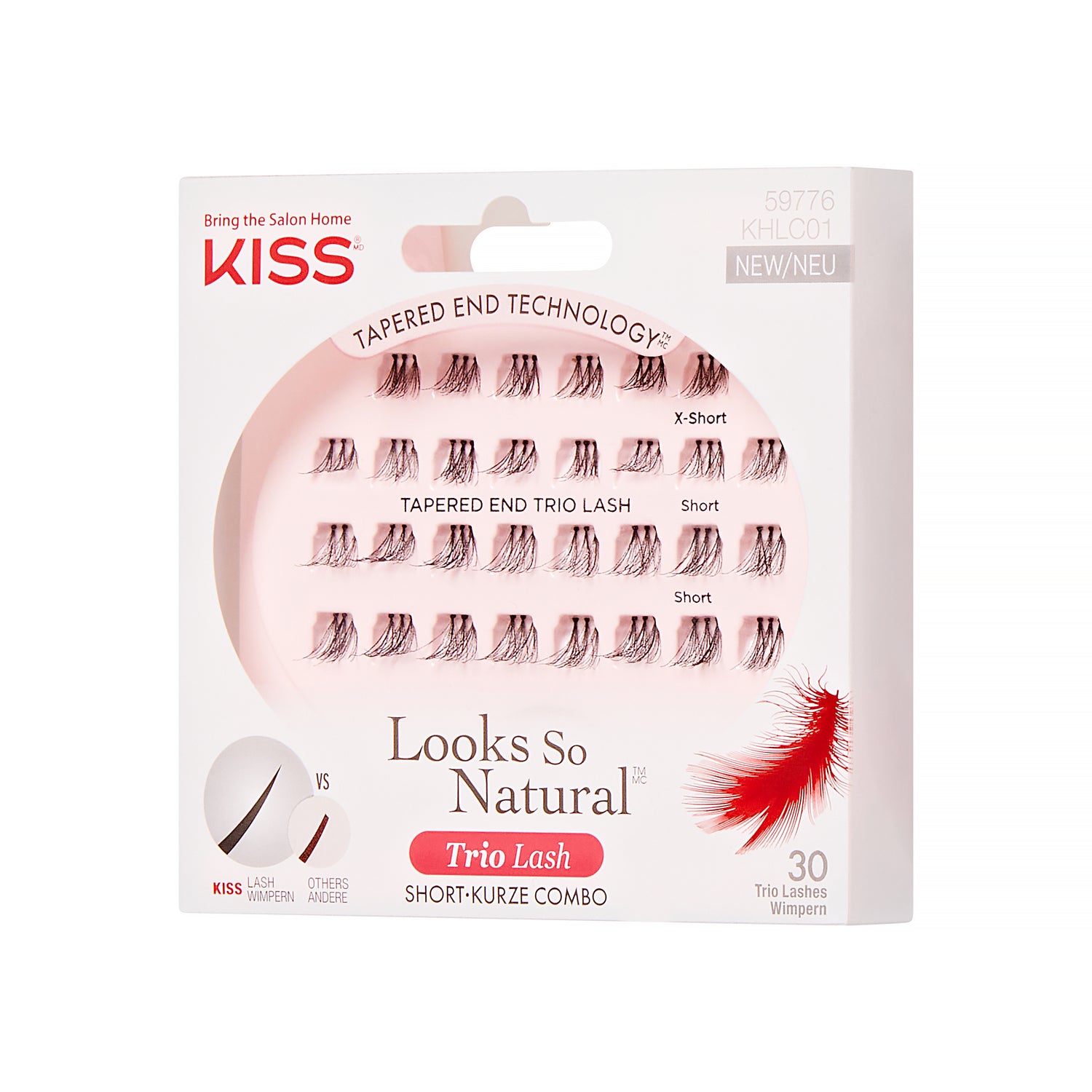 KISS Looks So Natural Trio Lashes