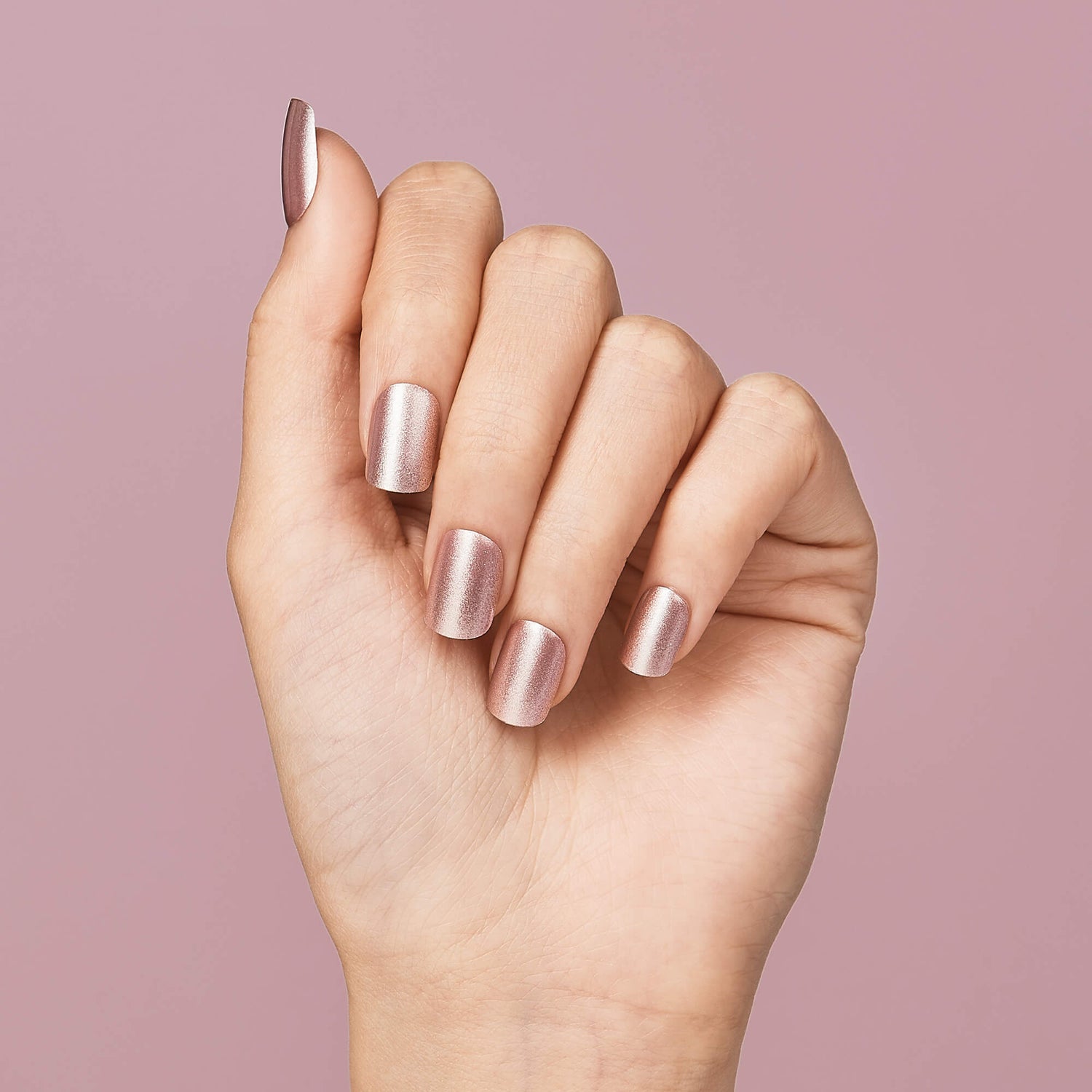 imPRESS Color Press-On Manicure - Champagne Pink