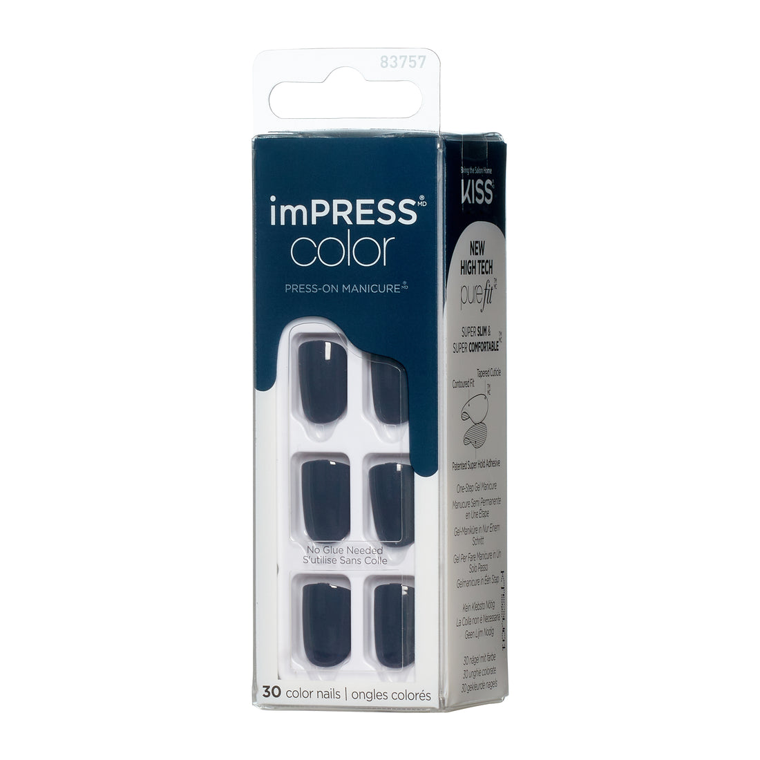 imPRESS Color Press-On Manicure - Graytitude