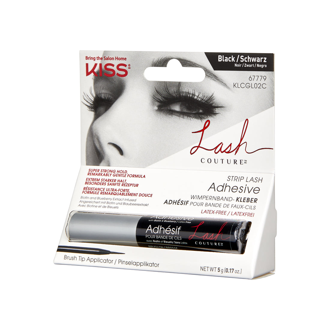 KISS Lash Couture Strip Lash Adhesive – Black