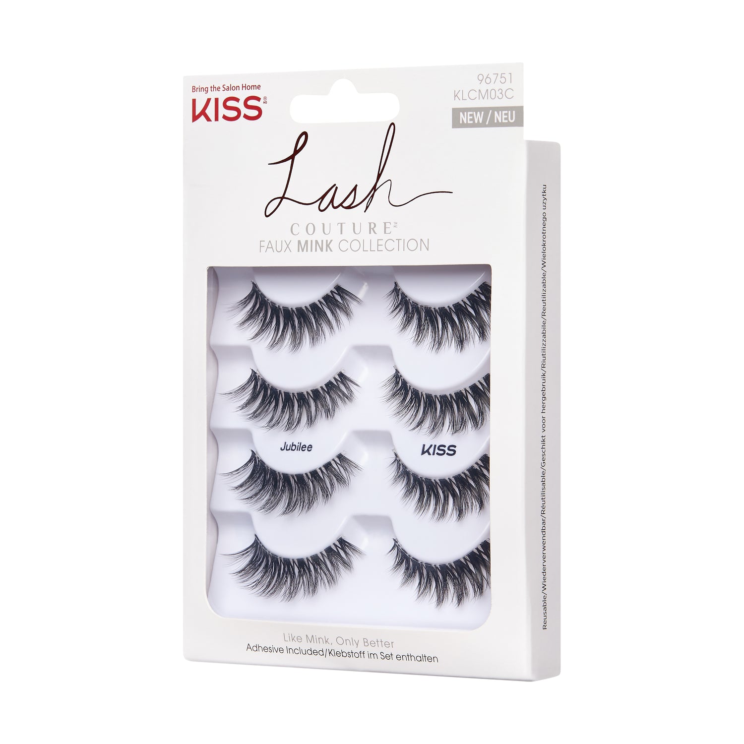 KISS Lash Couture Multipack  Faux Mink - Jubilee