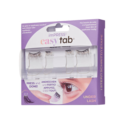 imPRESS Falsies Easy Tab Self Adhesive Eyelashes– Authentic Natural