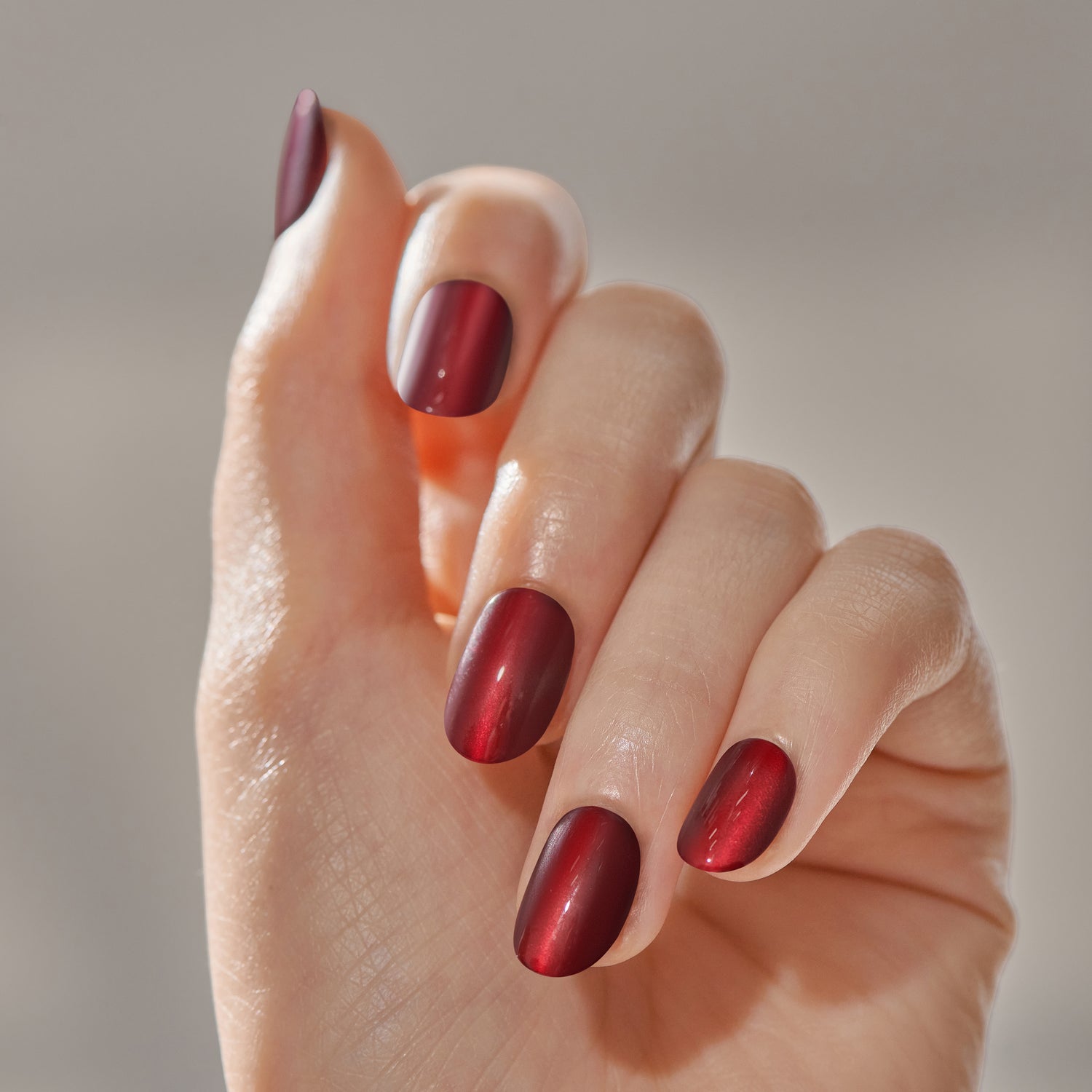 KISS colorFX by imPRESS Press-On-Nägel, „Starry“, Pink, kurz oval, 30 Stück