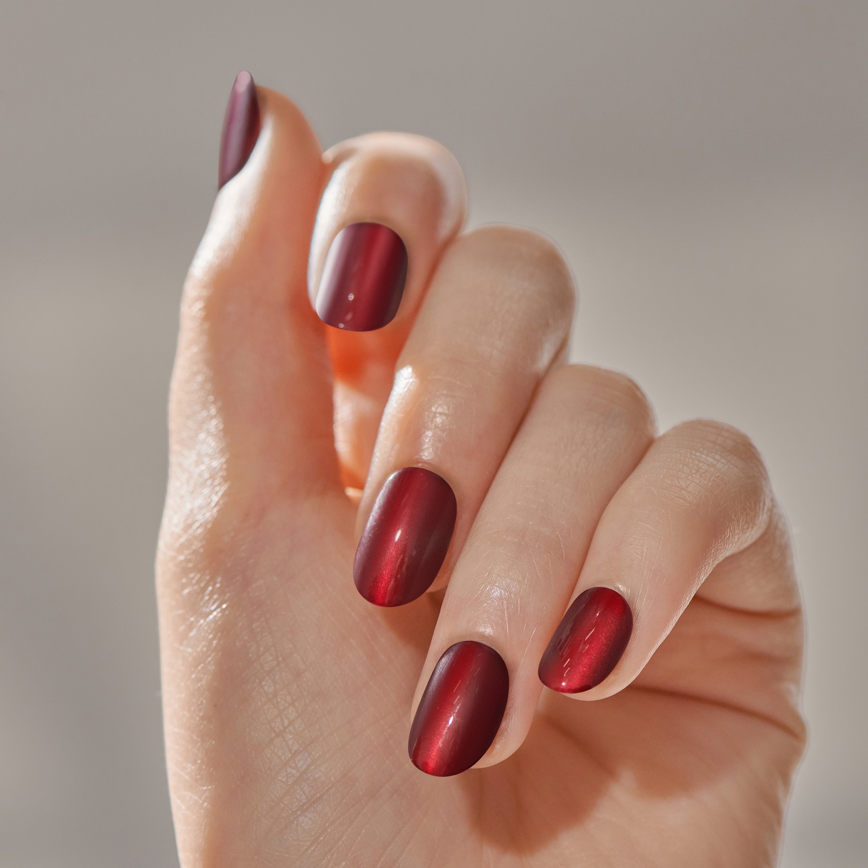 KISS colorFX by imPRESS Press-On-Nägel, „Starry“, Pink, kurz oval, 30 Stück
