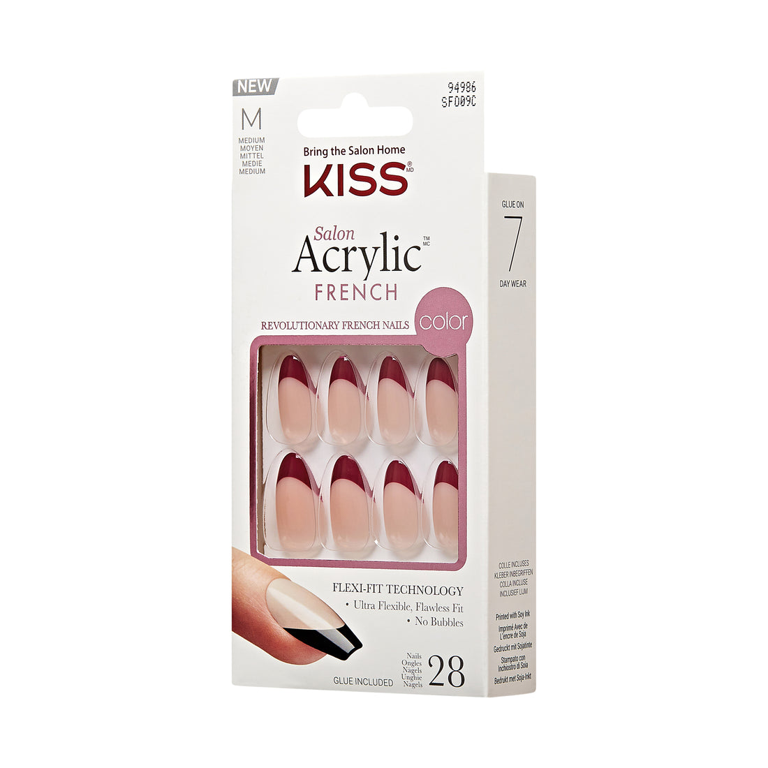 KISS Salon Acrylic French Color - Catchy