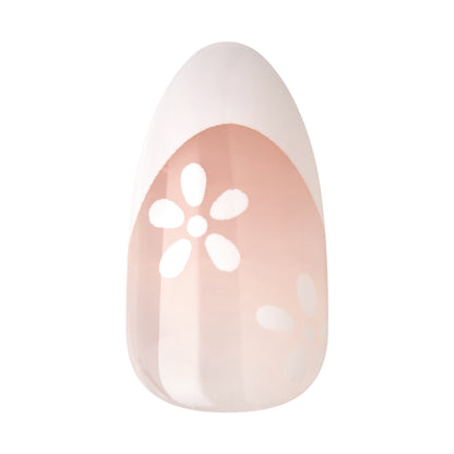 imPRESS Modern French Tip Press On Nails, &