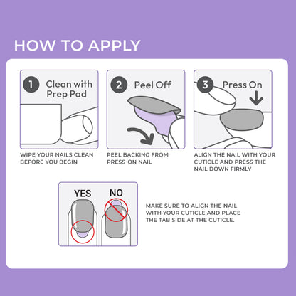 imPRESS Modern French Tip Press On Nails, &