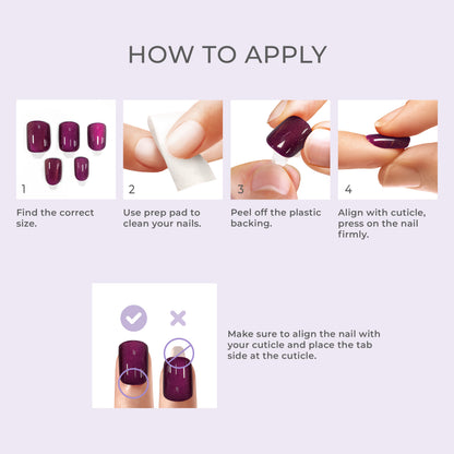 KISS colorFX by imPRESS Press On Nails , ‘Starry’, Pink, Short Oval, 30 Count
