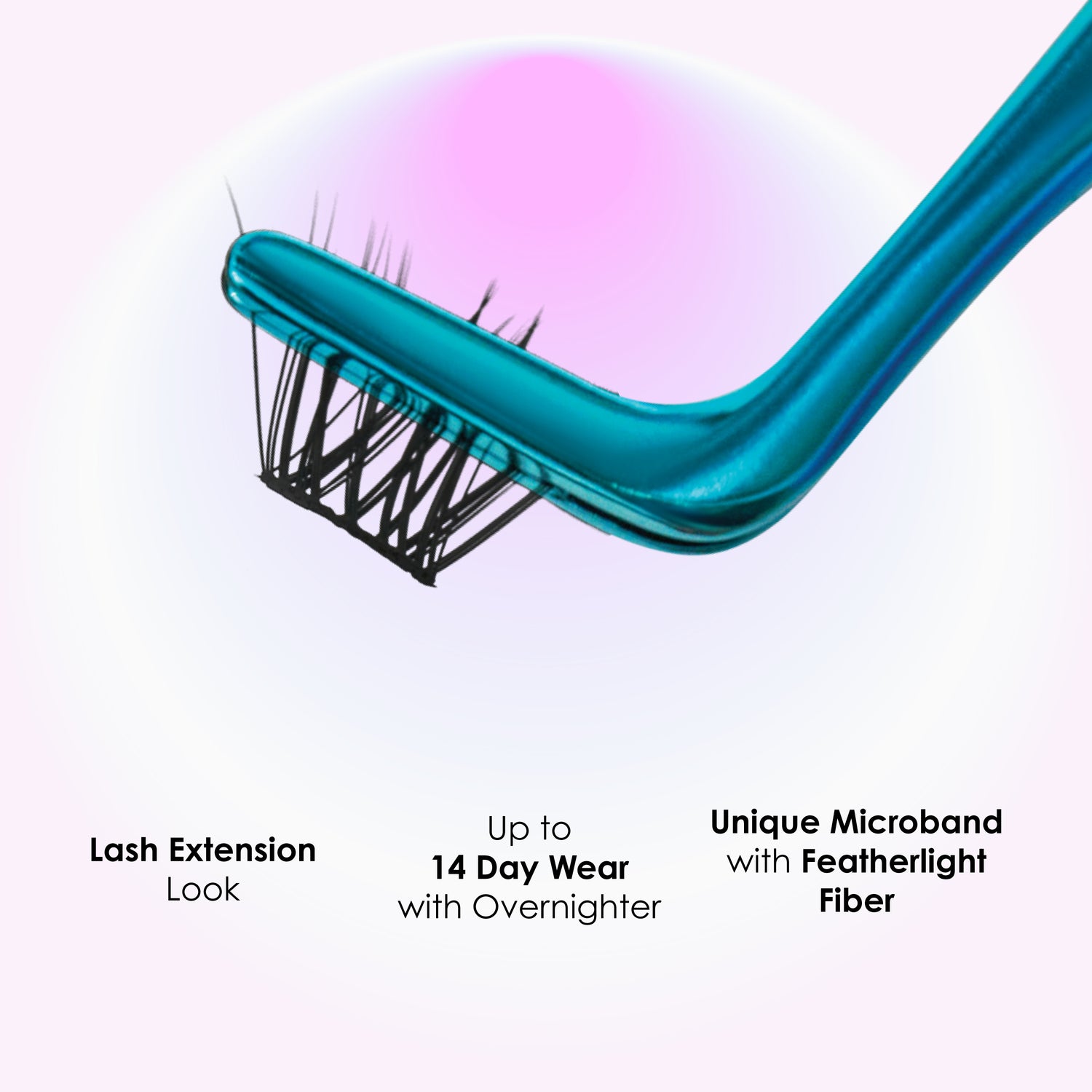 KISS FALSCARA Multipack False Eyelashes Lash Extensions, Soft Wispy, 50 Lash Clusters (Copy)